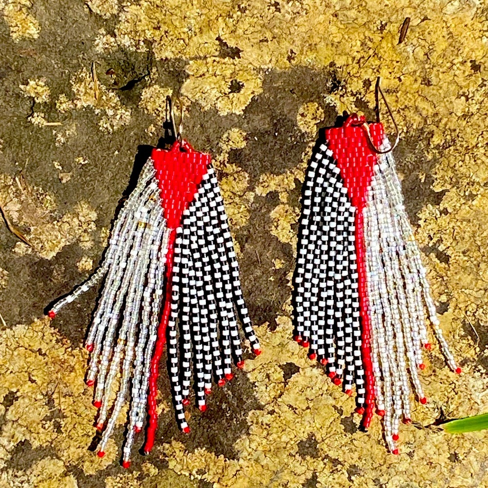 Artsy handmade earrings